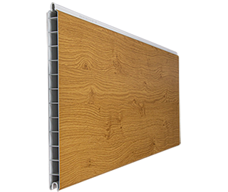 PVC Sichtschutz Asteiche Natur