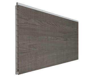 PVC Sichtschutz Grey Ash Cut