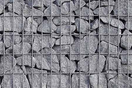Granit grau Gabionenstein 50-120mm