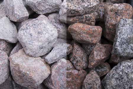 Schottischer Granit Splitt 20-40mm rot